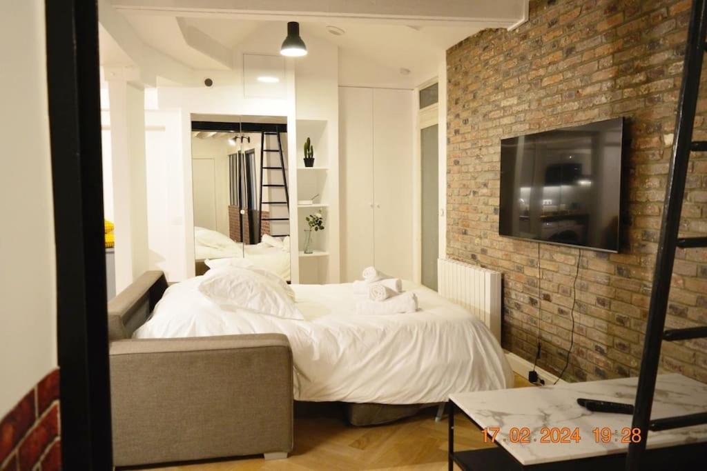 شقة Magnificient Parisian Flat - Parisian Heart المظهر الخارجي الصورة
