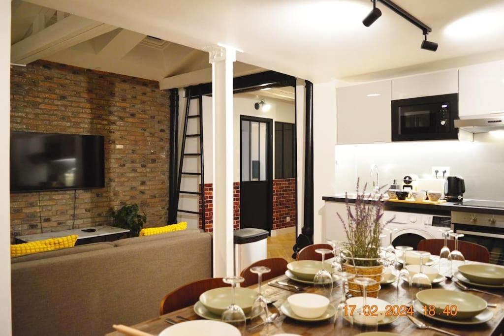 شقة Magnificient Parisian Flat - Parisian Heart المظهر الخارجي الصورة